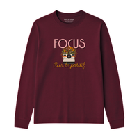 Longsleeve Focus Sur Le Positif
