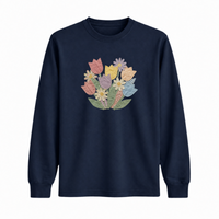 Longsleeve Tulipes Effet Patch
