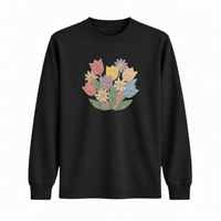 Longsleeve Tulipes Effet Patch