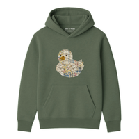 Hoodie Poussin Effet Patch