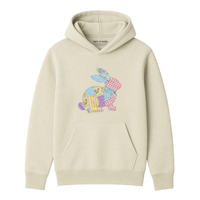 Hoodie Lapin Effet Patch