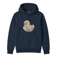Hoodie Poussin Effet Patch