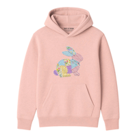 Hoodie Lapin Effet Patch