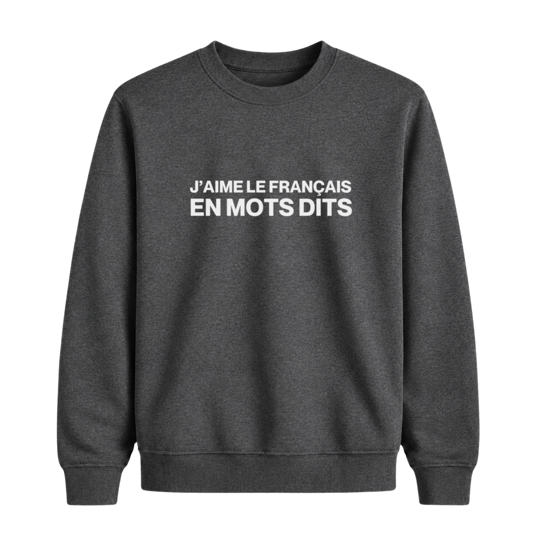 Sweatshirt Mots Dits