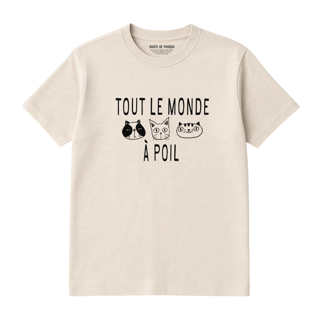 T-Shirt À Poil