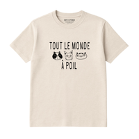 T-Shirt À Poil