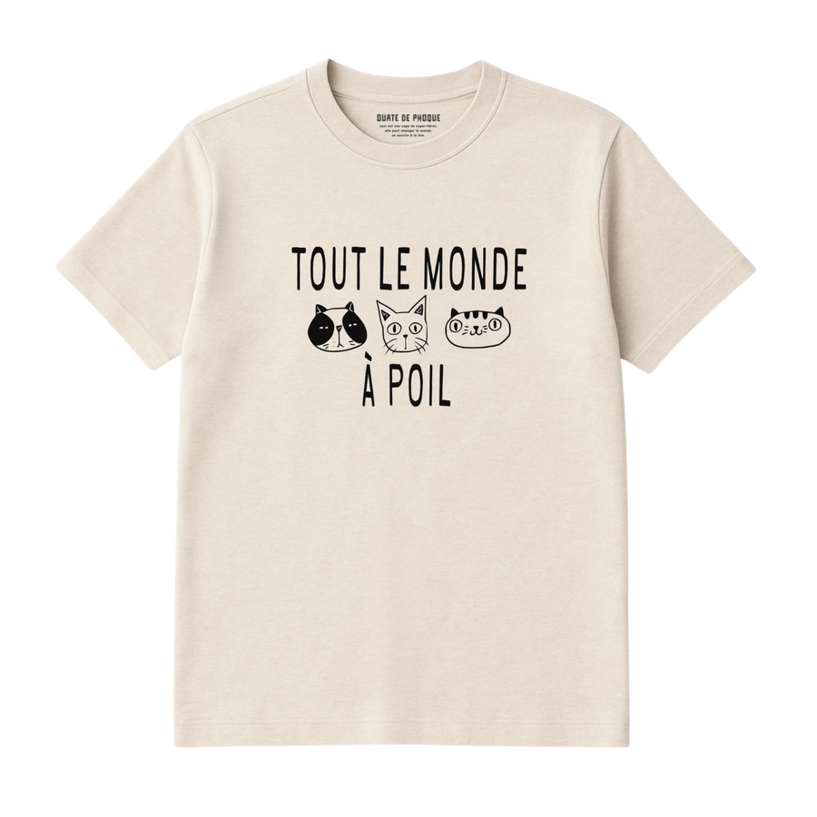 T-Shirt À Poil
