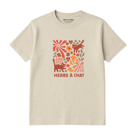 T-Shirt Herbe À Chat