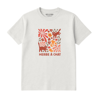 T-Shirt Herbe À Chat