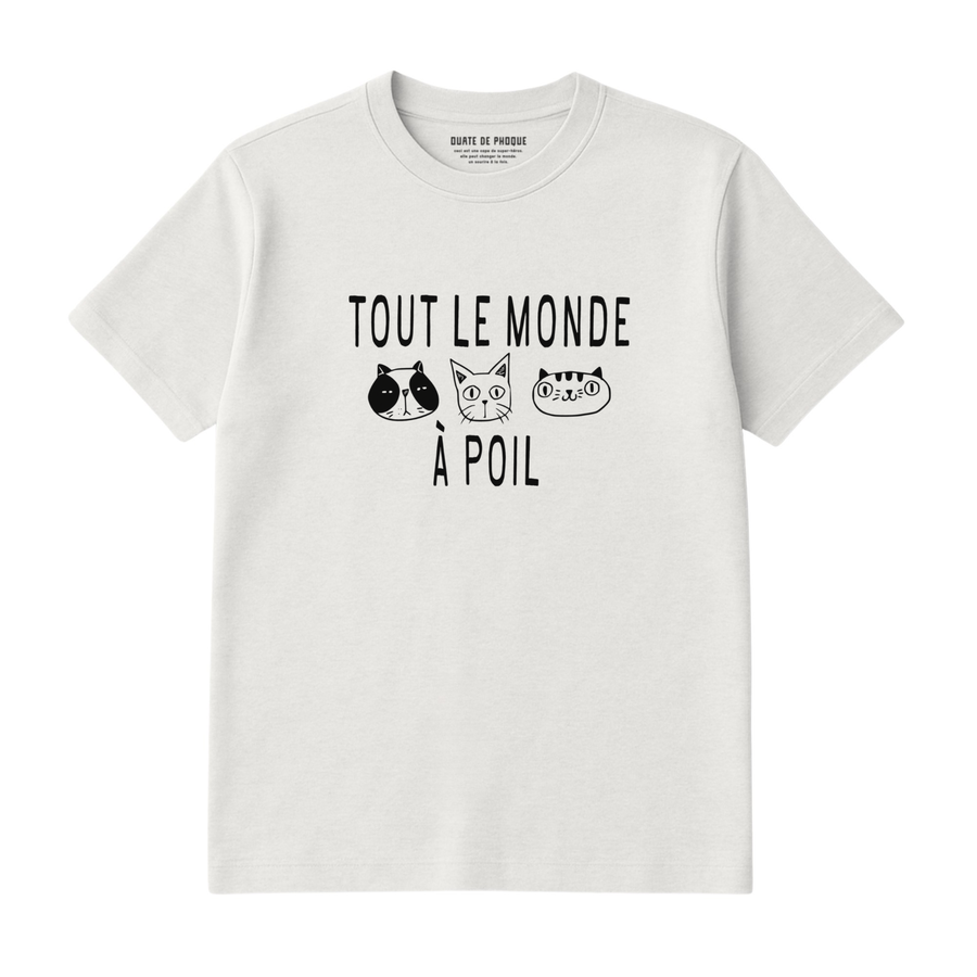T-Shirt À Poil