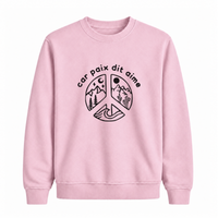 Sweatshirt Car Paix Dit Aime