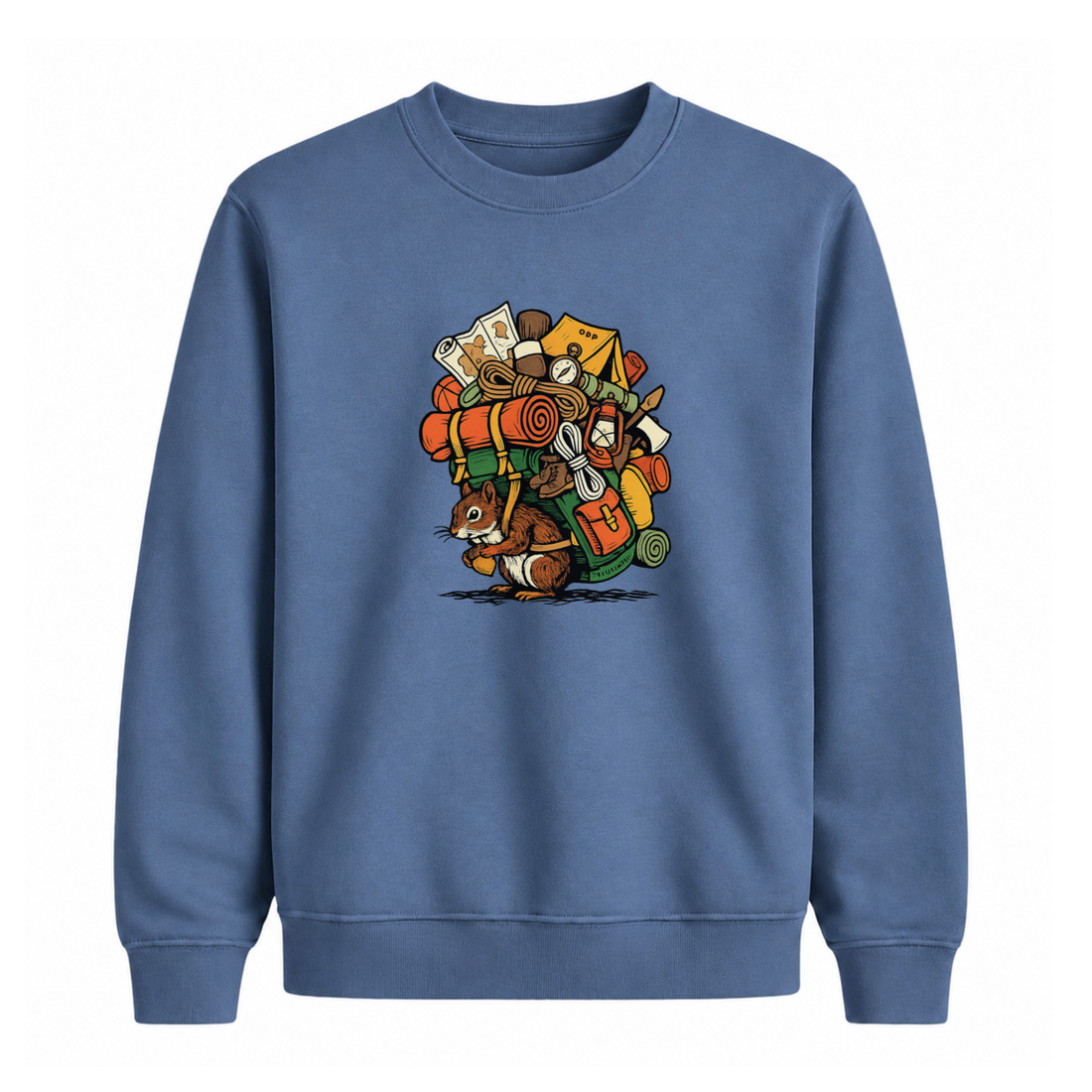 Sweatshirt Écureuil Camping
