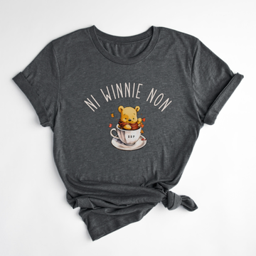 T-SHIRT NI WINNIE NON - CORBEAU