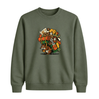 Sweatshirt Écureuil Camping