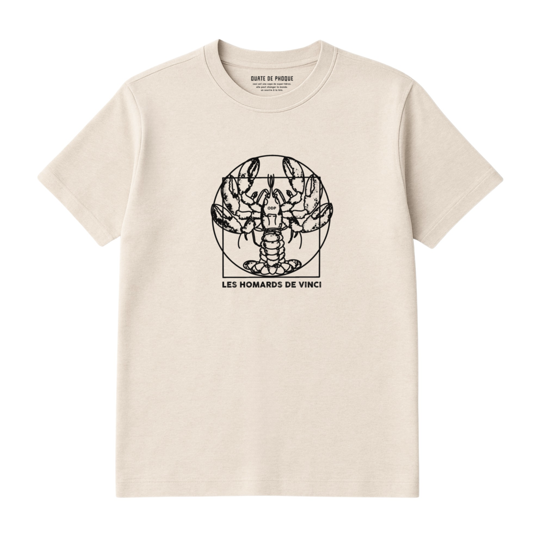 T-Shirt Homard De Vinci