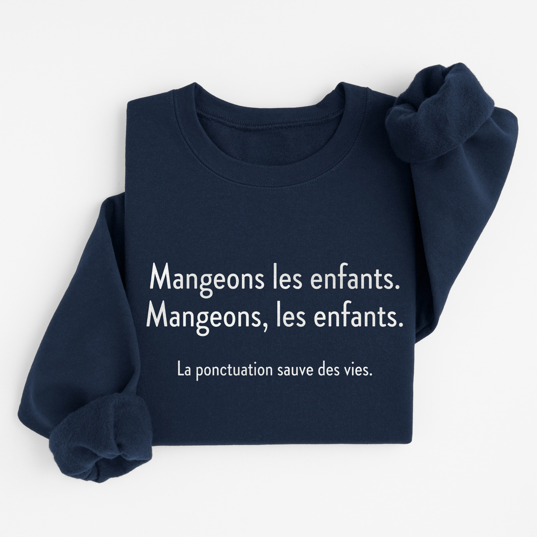 Sweatshirt Mangeons Les Enfants