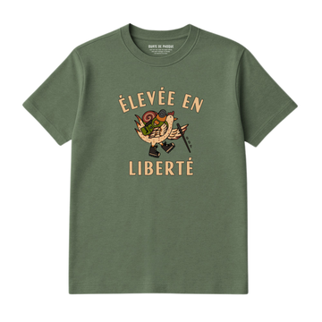T-Shirt Élevée En Liberté