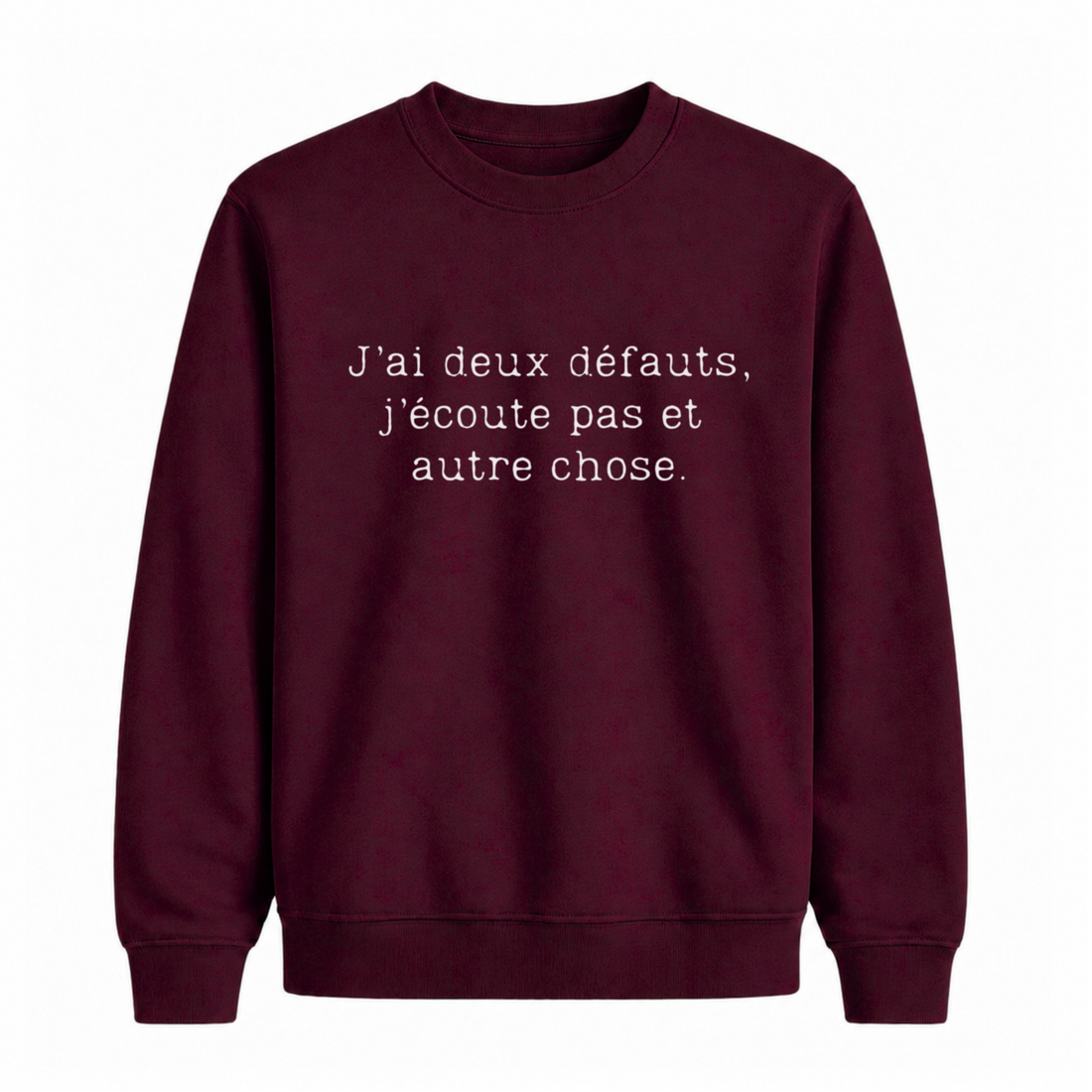 Sweatshirt Défauts