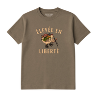 T-Shirt Élevée En Liberté