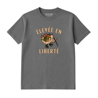 T-Shirt Élevée En Liberté
