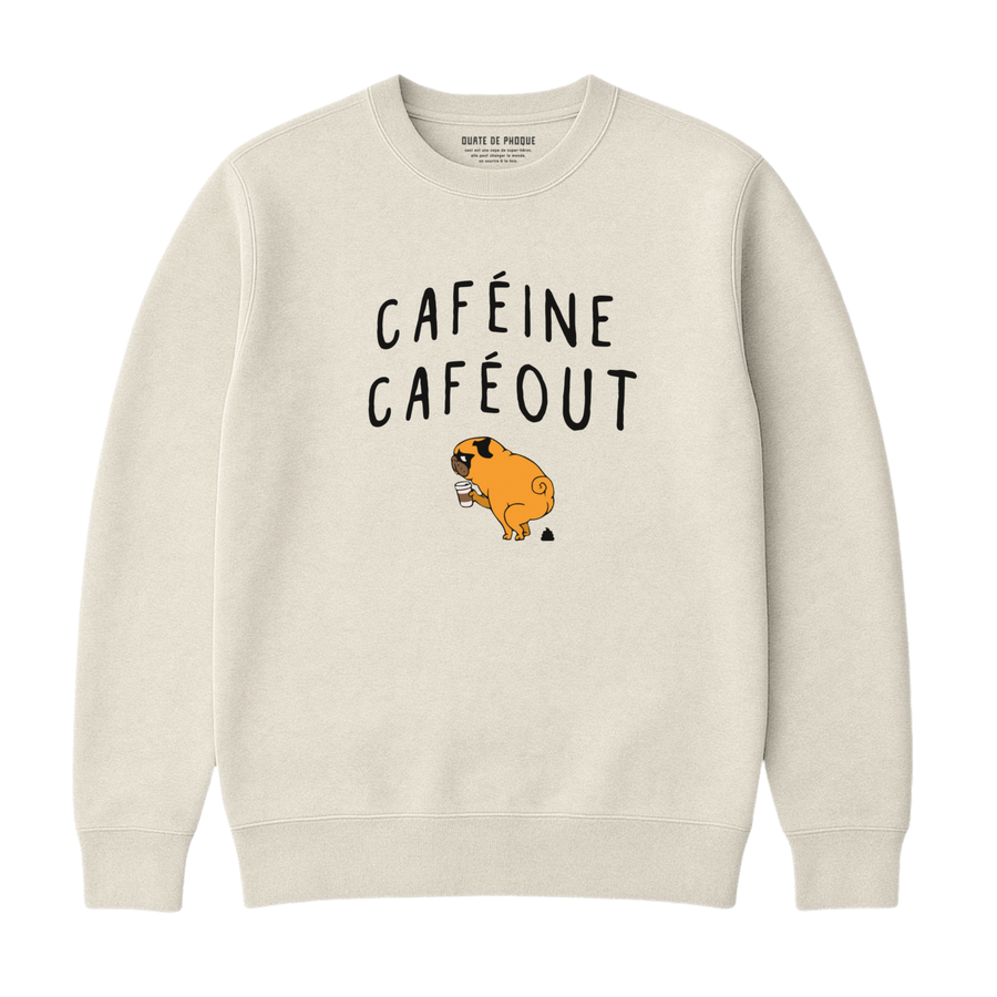 Sweatshirt Caféine