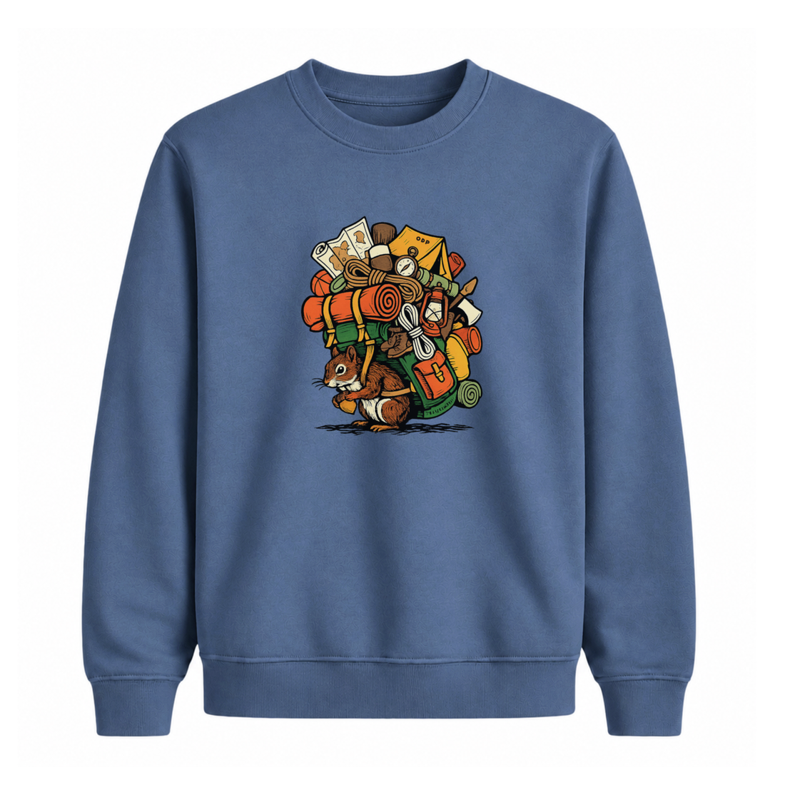 Sweatshirt Écureuil Camping