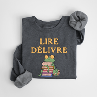 SWEATSHIRT LIRE DÉLIVRE