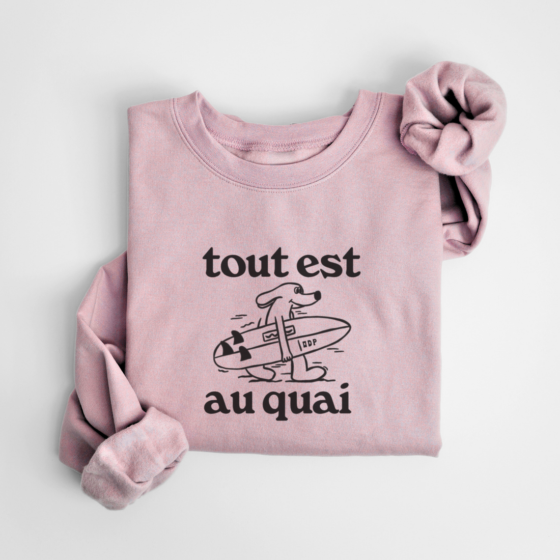 SWEATSHIRT TOUT EST AU QUAI - FLORAL