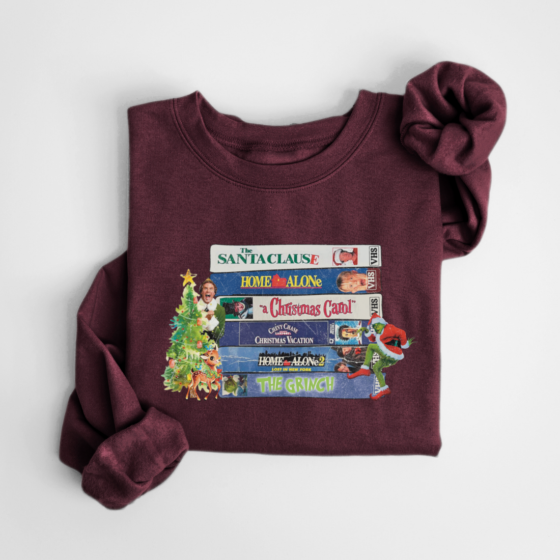 SWEATSHIRT FILMS VHS - BORDEAUX