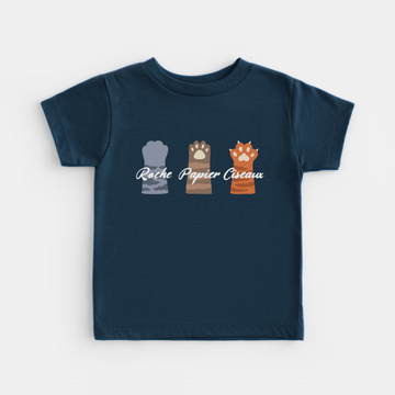 T-SHIRT ROCHE PAPIER - ENFANT
