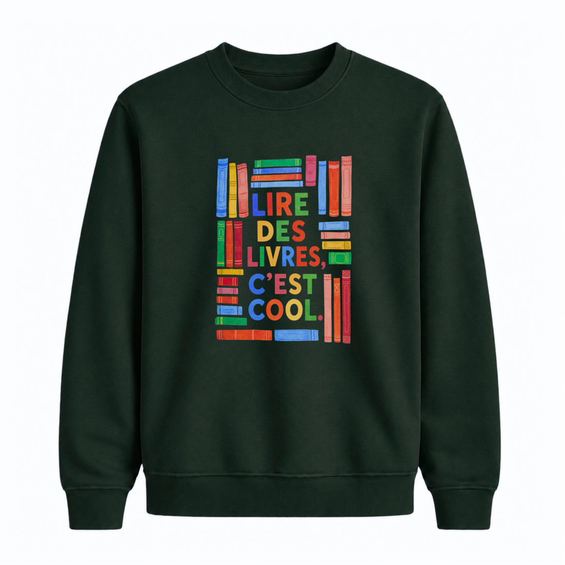 Sweatshirt Lire Des Livres