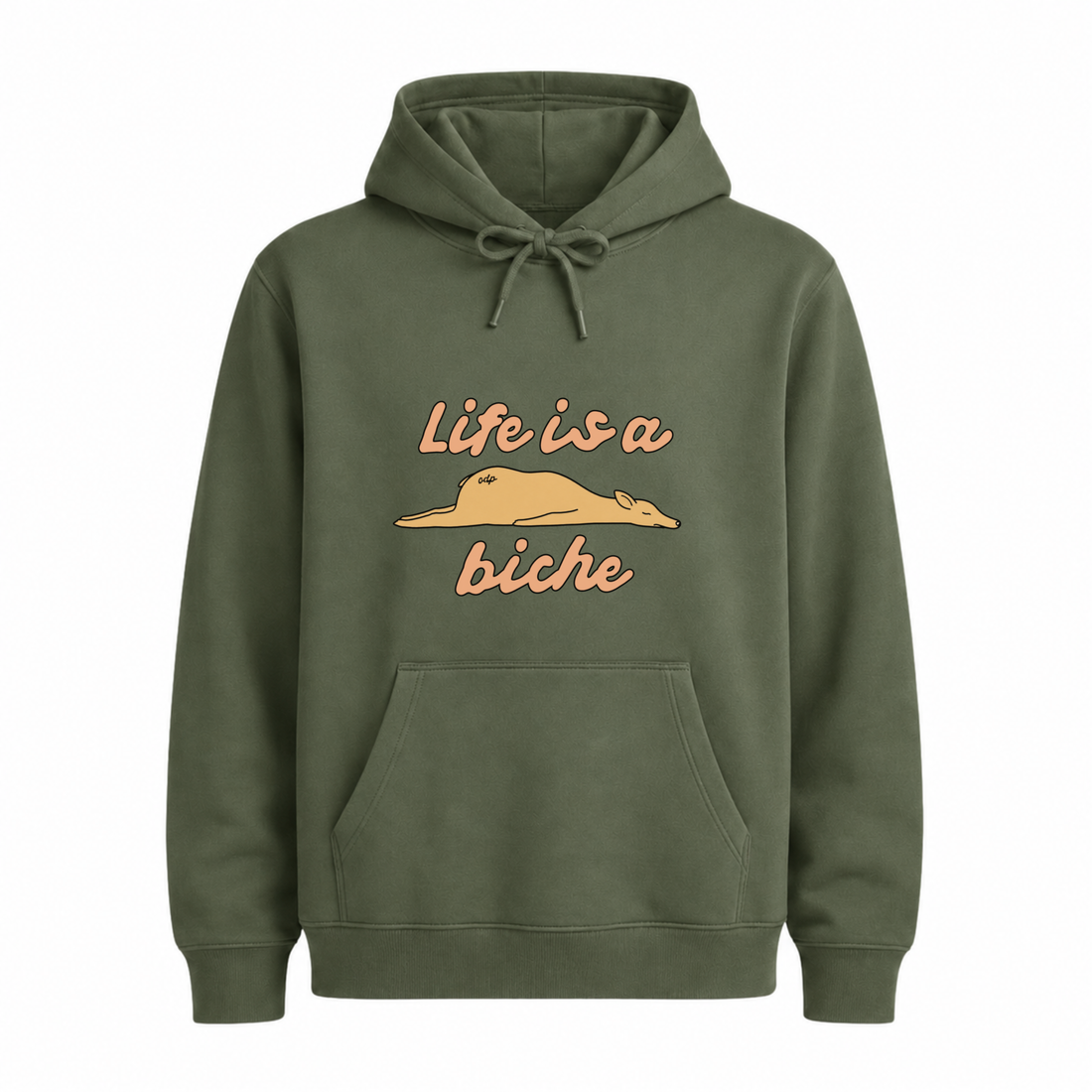 Hoodie Life Is A Biche
