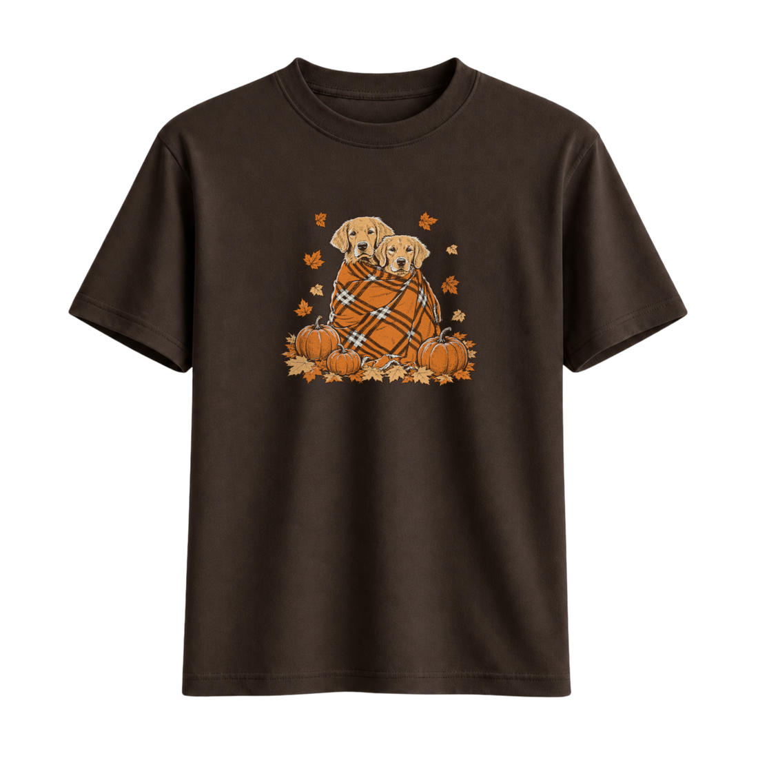 T-Shirt Chiens Automne