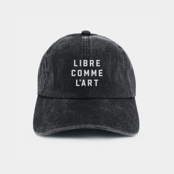 CASQUETTE LIBRE COMME L'ART