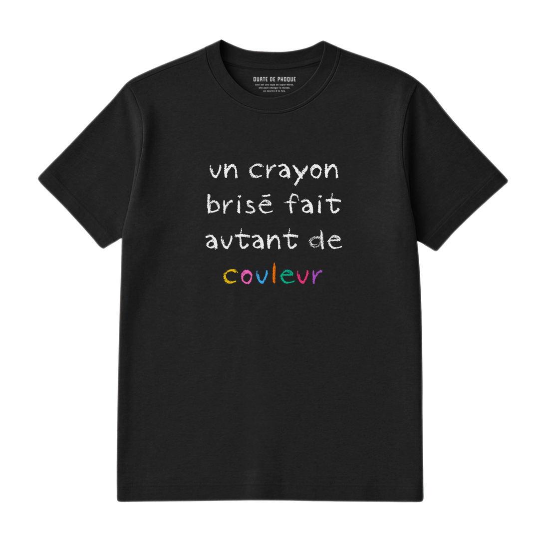 T-Shirt Crayon Couleur