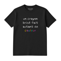 T-Shirt Crayon Couleur