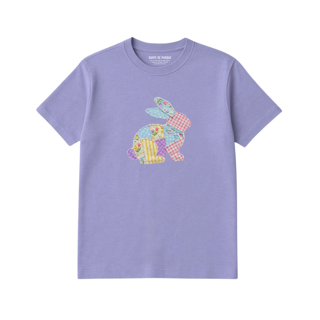 T-Shirt Lapin Effet Patch - Enfant