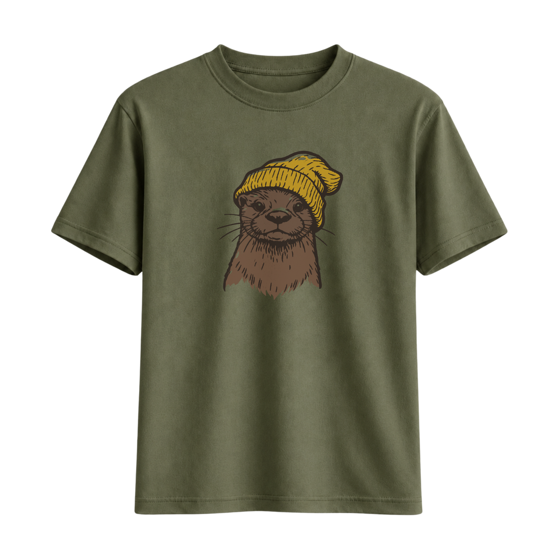T-Shirt Loutre Vintage