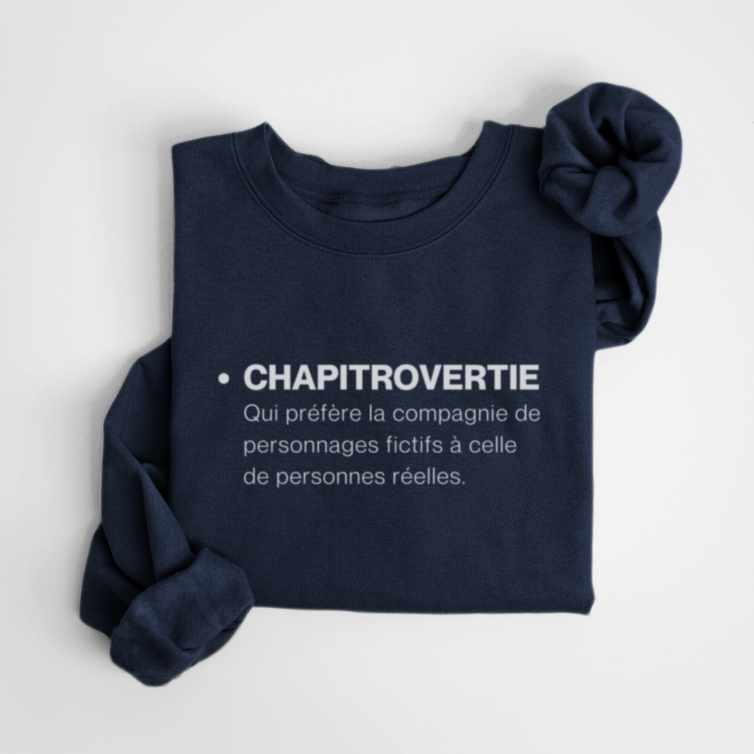 SWEATSHIRT CHAPITROVERTIE - MARINE