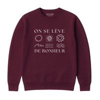 Sweatshirt Lève De Bonheur