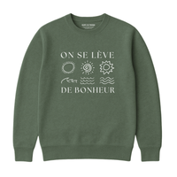 Sweatshirt Lève De Bonheur