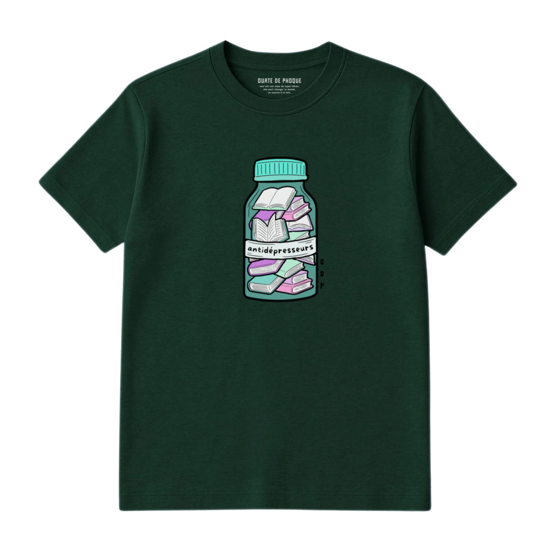 T-Shirt Antidépresseurs Livres
