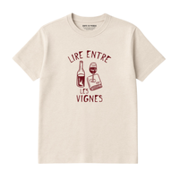 T-Shirt Lire Entre Les Vignes