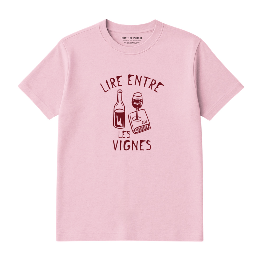 T-Shirt Lire Entre Les Vignes