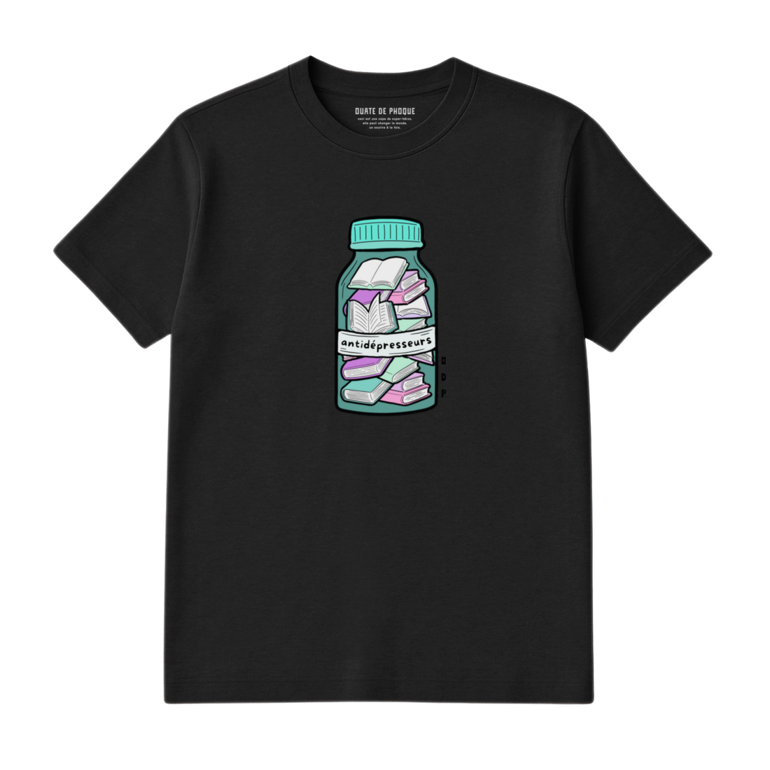 T-Shirt Antidépresseurs Livres
