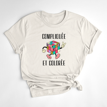 T-SHIRT COMPLIQUÉE ET COLORÉE