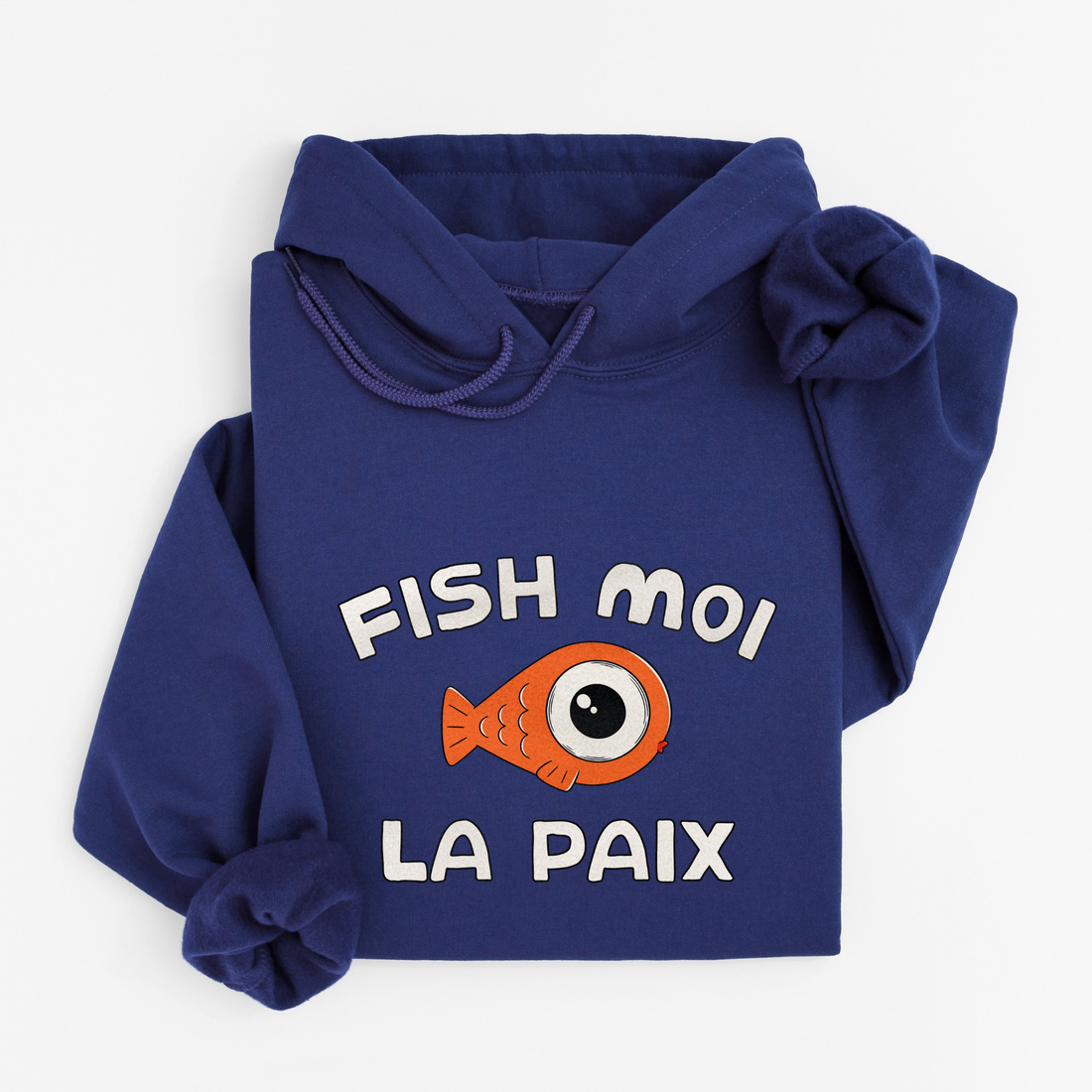 Hoodie Fish Moi La Paix