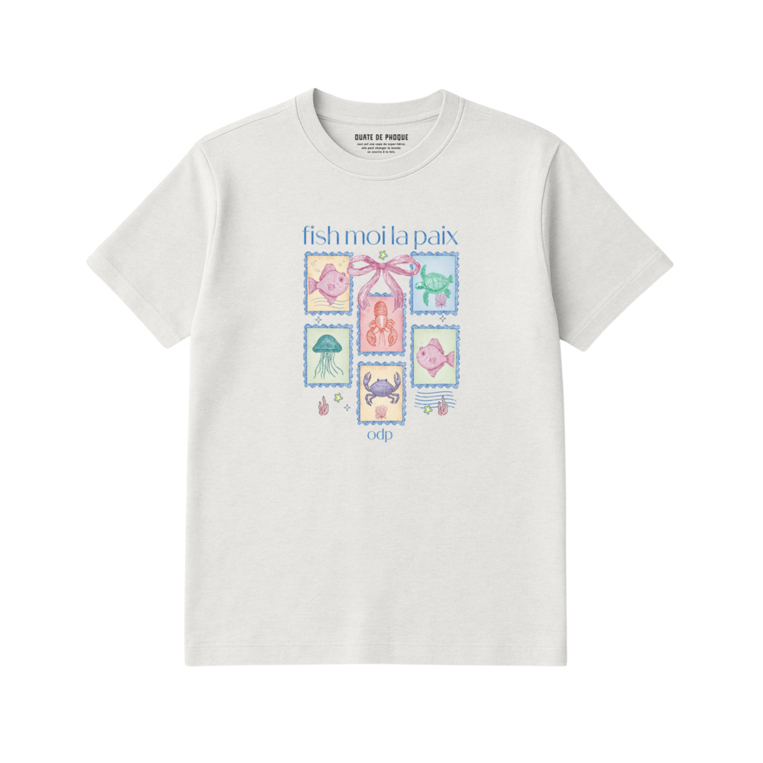 T-Shirt Fish Moi La Paix - Enfant