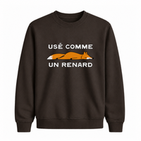 Sweatshirt Usé Renard