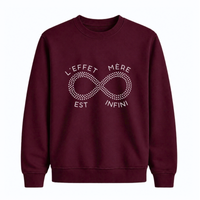 Sweatshirt Effet Mère Infini